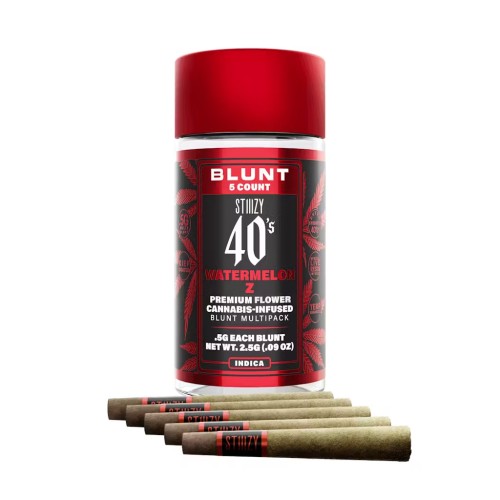 Watermelon Z | Infused Indoor 40's Mini Blunts 5-Pack | 2.5g