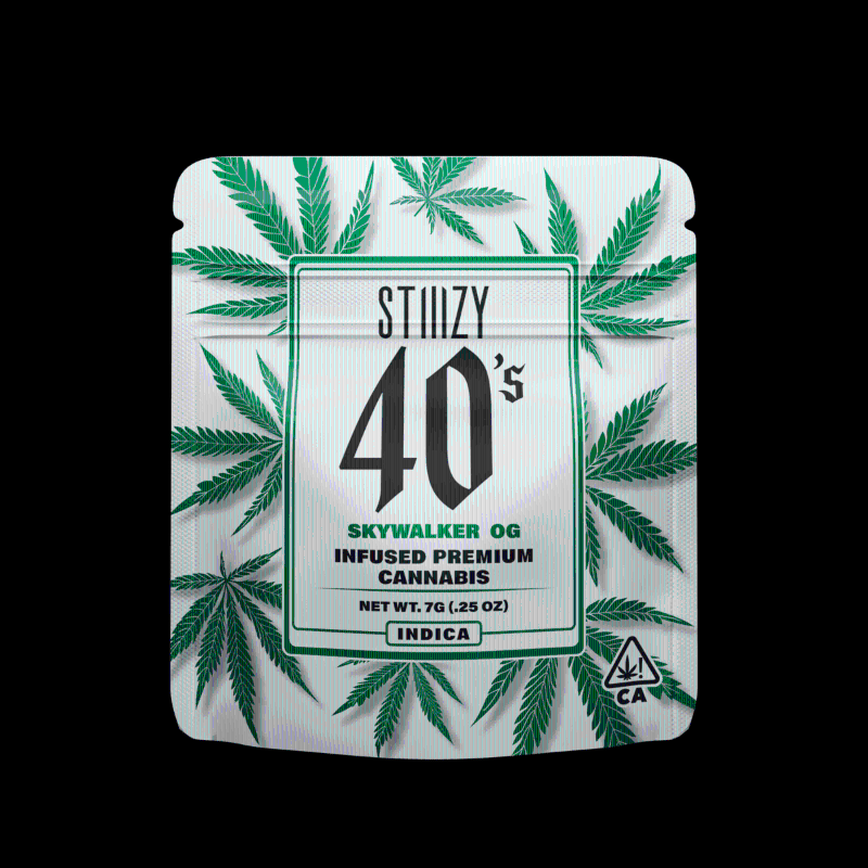Stiiizy 40's Skywalker OG (I) Infused Flower 7g