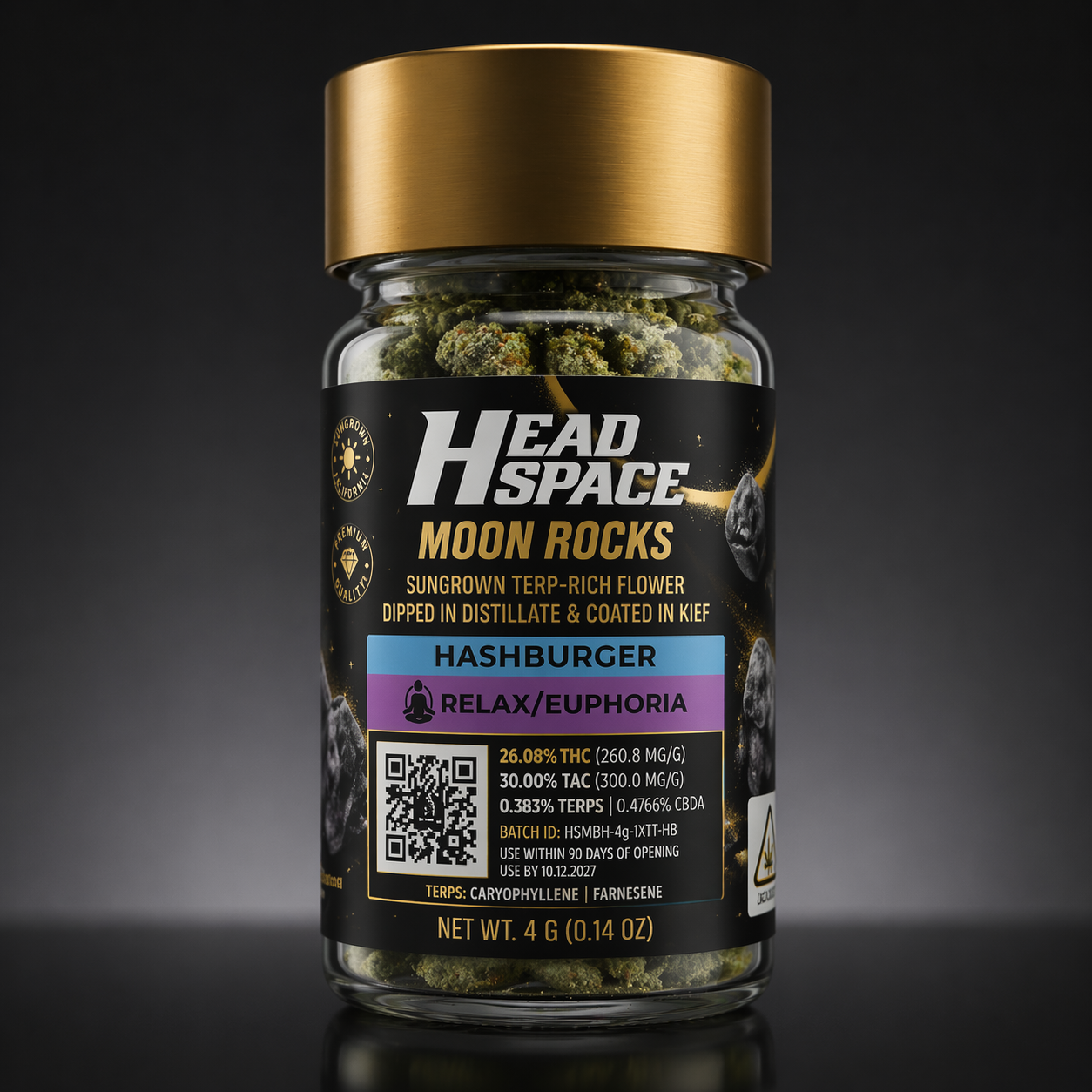HEADSPACE | Hash Burger |4G Infused Flower