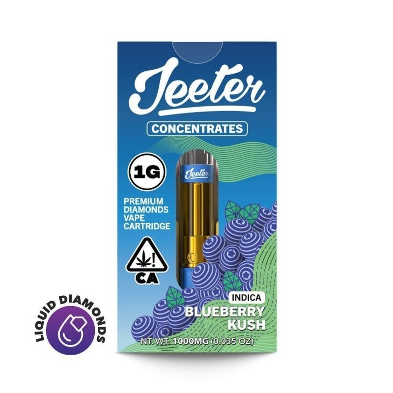 Jeeter Blueberry Kush (I) Diamond Cart 1g