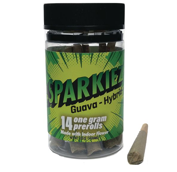 Sparkiez - Preroll - Guava - 14 Pack