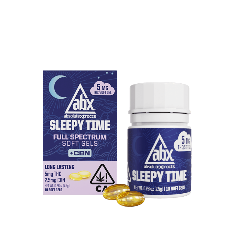 ABX Sleepy Time CBN Soft Gels 25mg 10ct