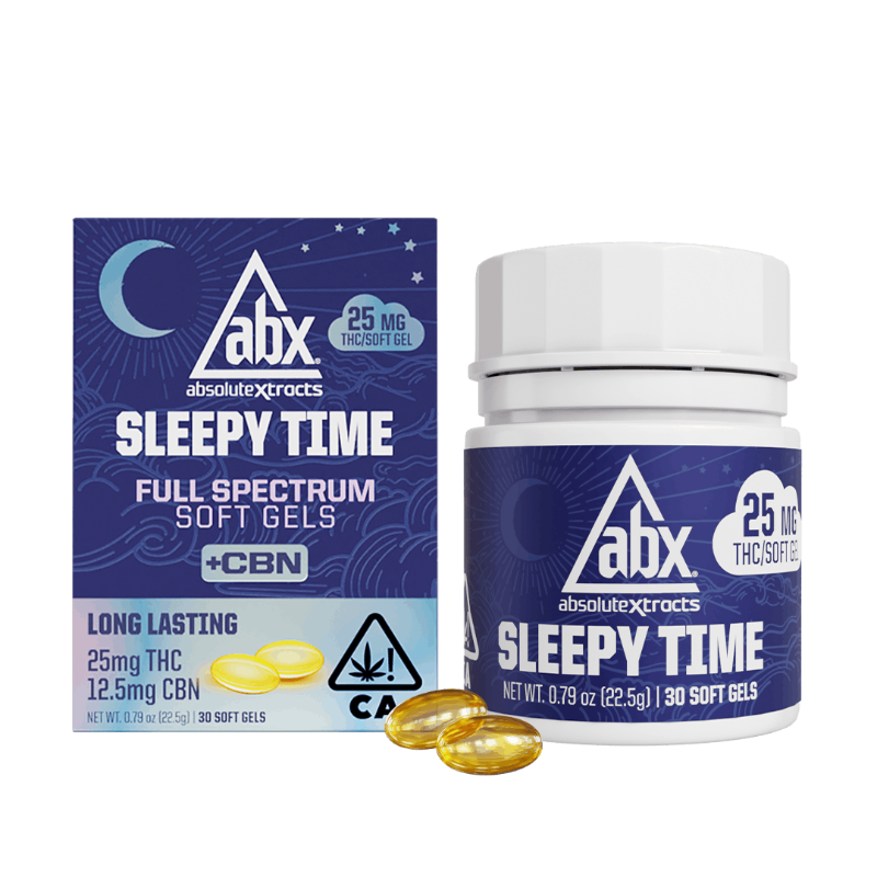 ABX Sleepy Time CBN Soft Gels 25mg 30ct