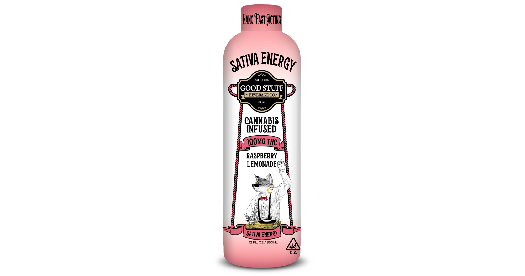 Good Stuff Beverage Co. Raspberry Lemonade 100mg San Diego, Vista