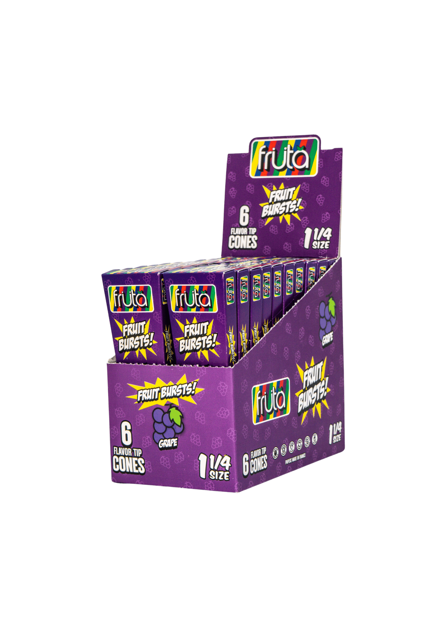 FRUTA Flavored Cones 1 1/4 | Grape