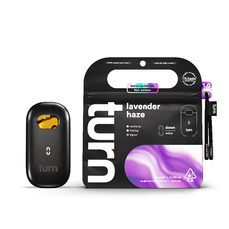 Turn - Lavender Haze turnone Down AIO 1g