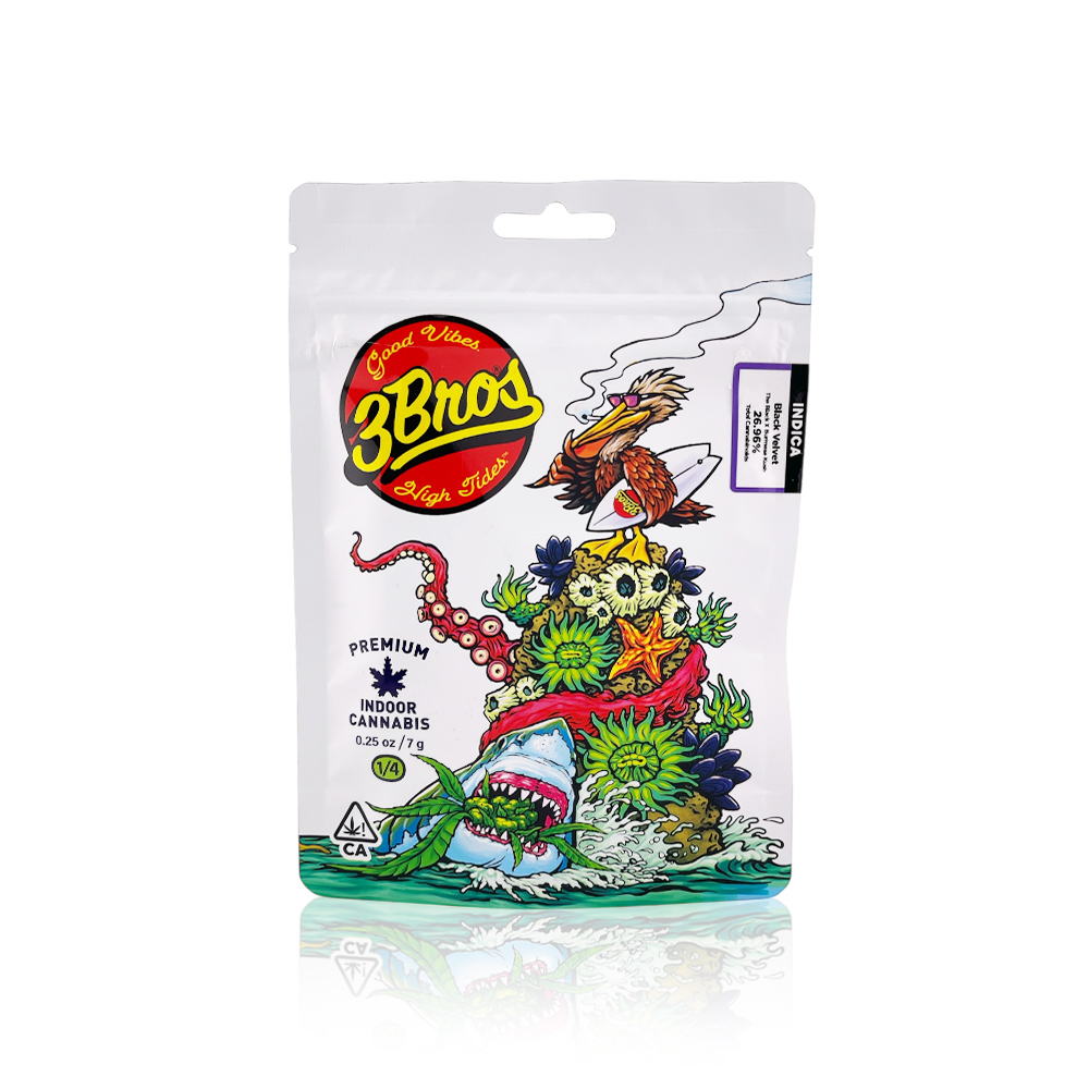 3 BROS - Flower - Black Velvet - 7G