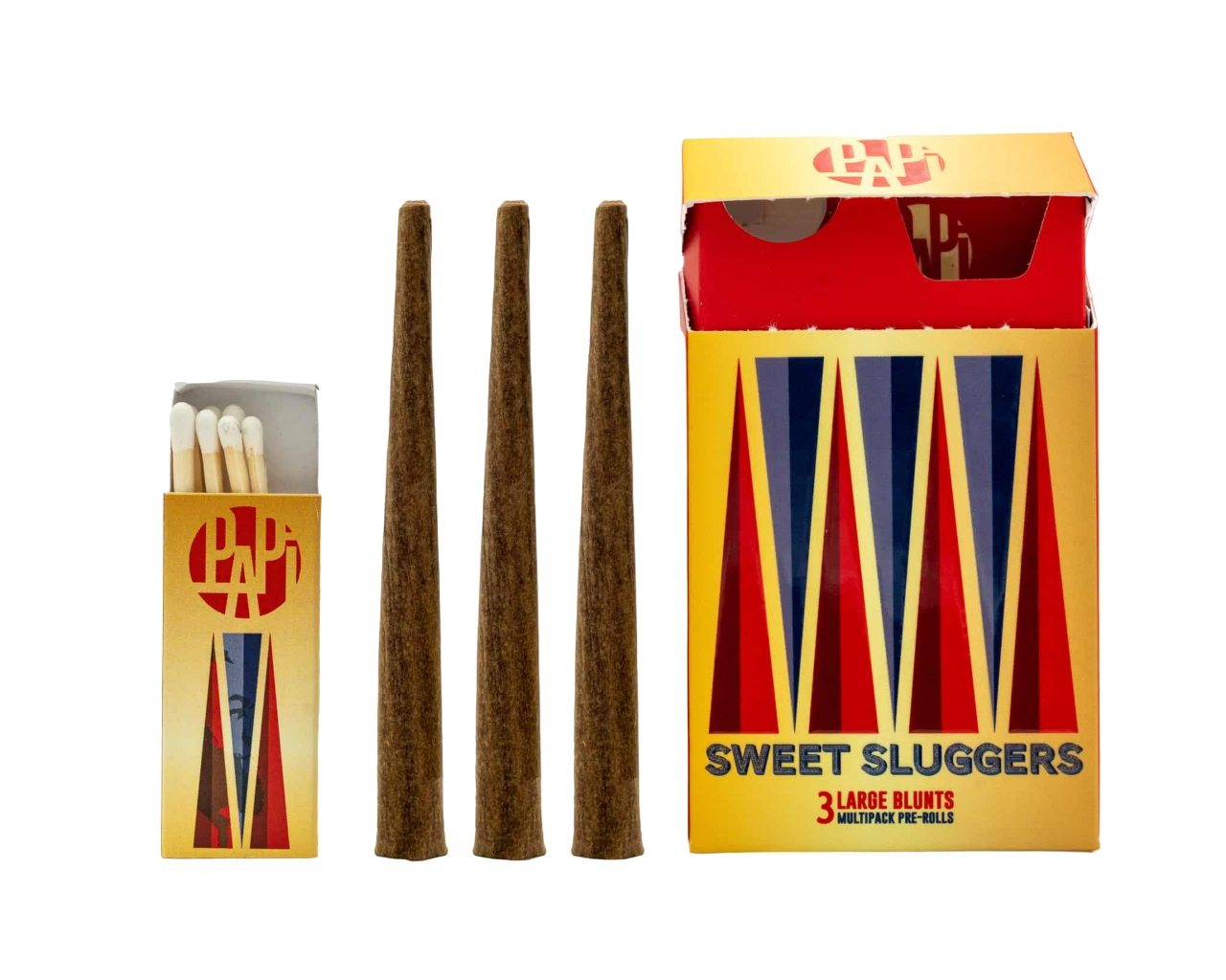 Garlic Mints Blunt 3-pk | Papi Sweet Sluggers | 3g