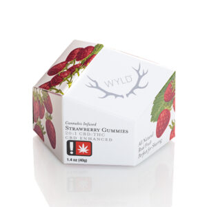Strawberry - (20:1 CBD:THC) - 10mg Gummies - WYLD