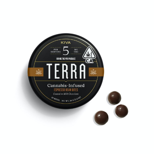 Dark Chocolate Espresso Bean Bites | 100mg