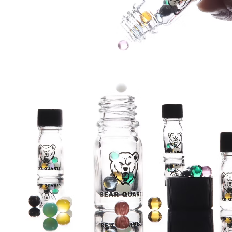 Bear Quartz - 3mm BQ Pearls ISO Jar - 12pk