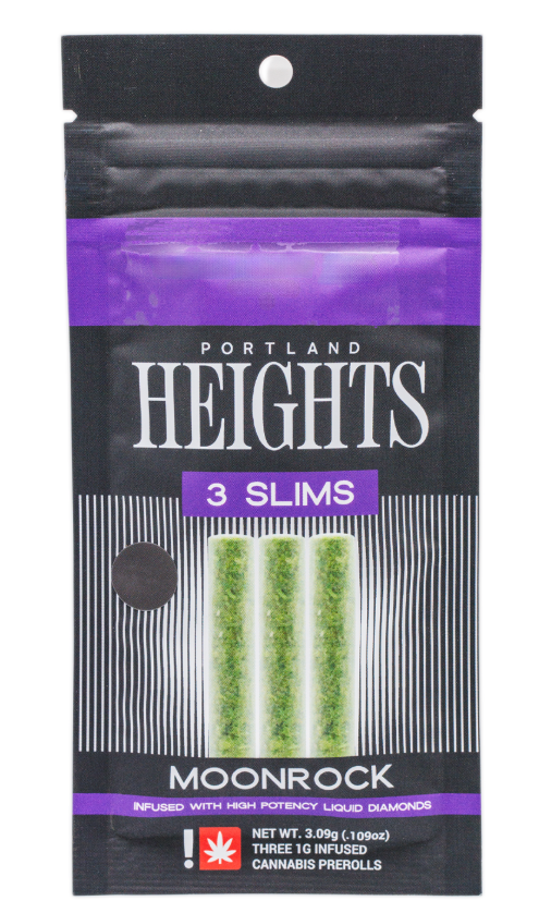 Portland Heights Double Candy 3pk Moonrock Infused Slims 1g