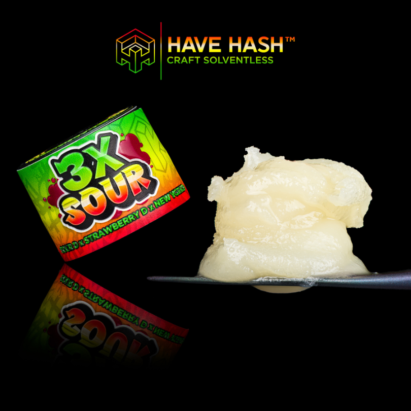HAVE HASH - Cold Cure Rosin - 3xSour - T2 - Concentrates - 2.0g