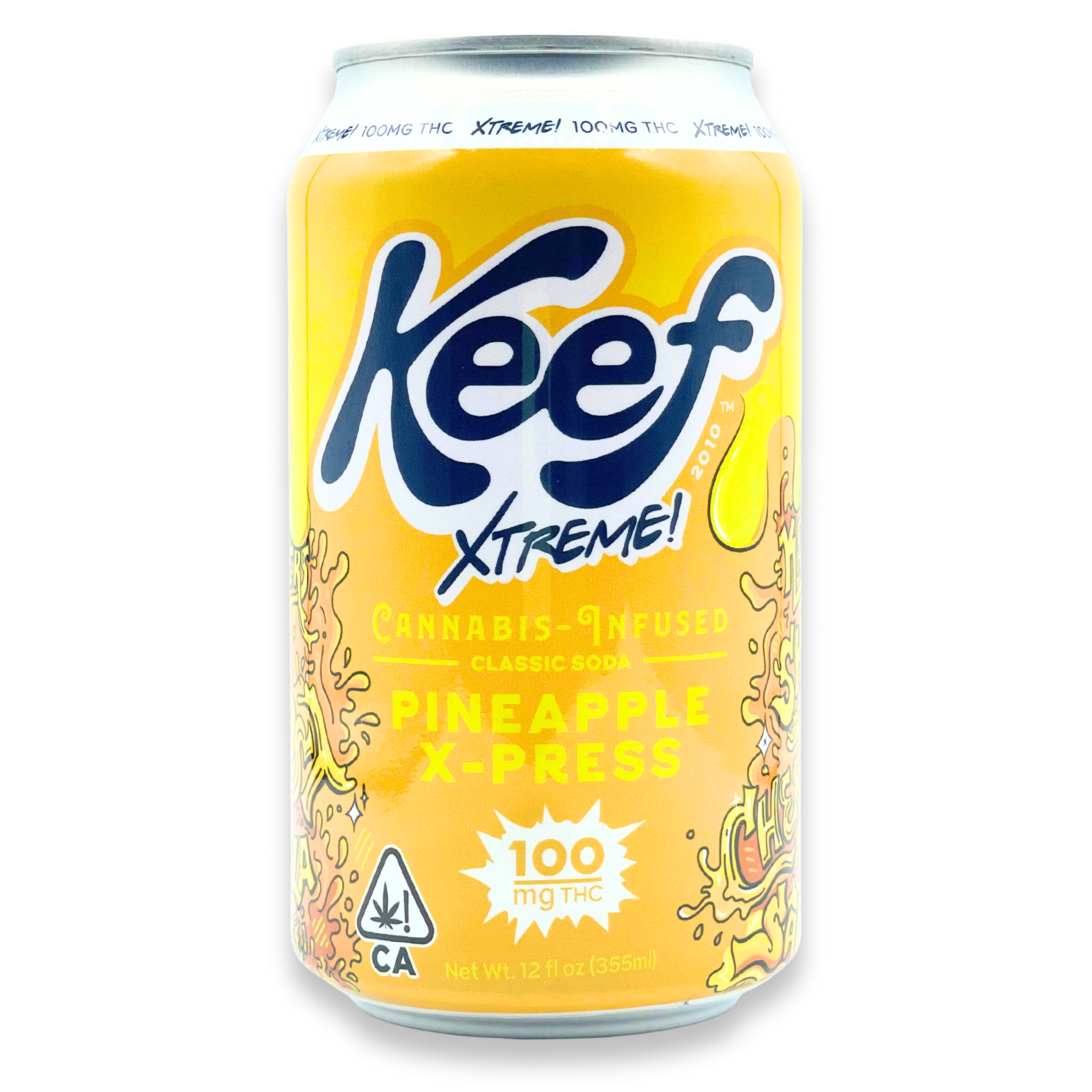 Keef - Xtreme Soda - Pineapple Xpress - 12oz - 100mg