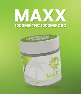 MAXX 1:1 THC:CBD Body Rub | Chill Medicated | 1000mg