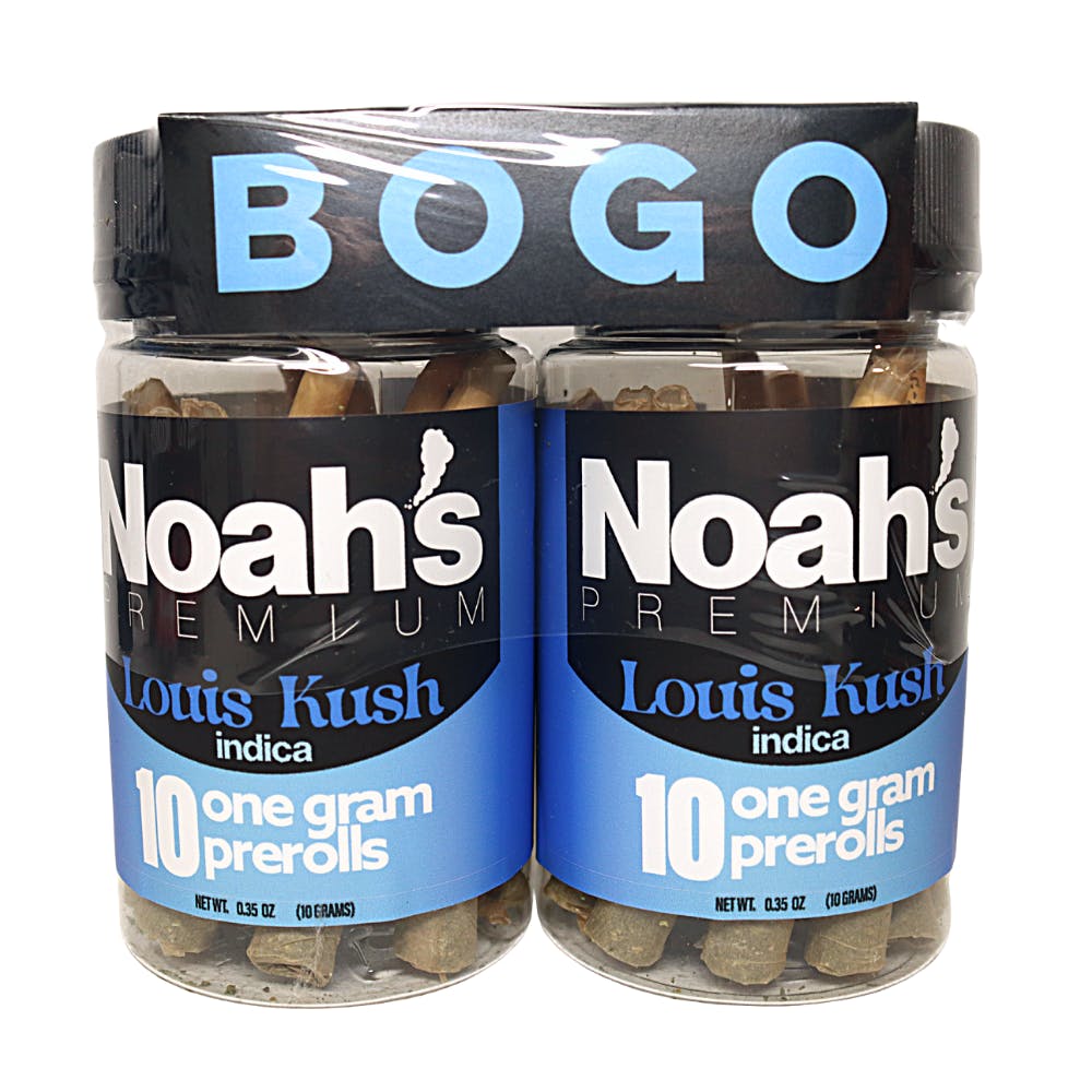 Noah's Premium BOGO 10pk Prerolls 20g Louis Kush