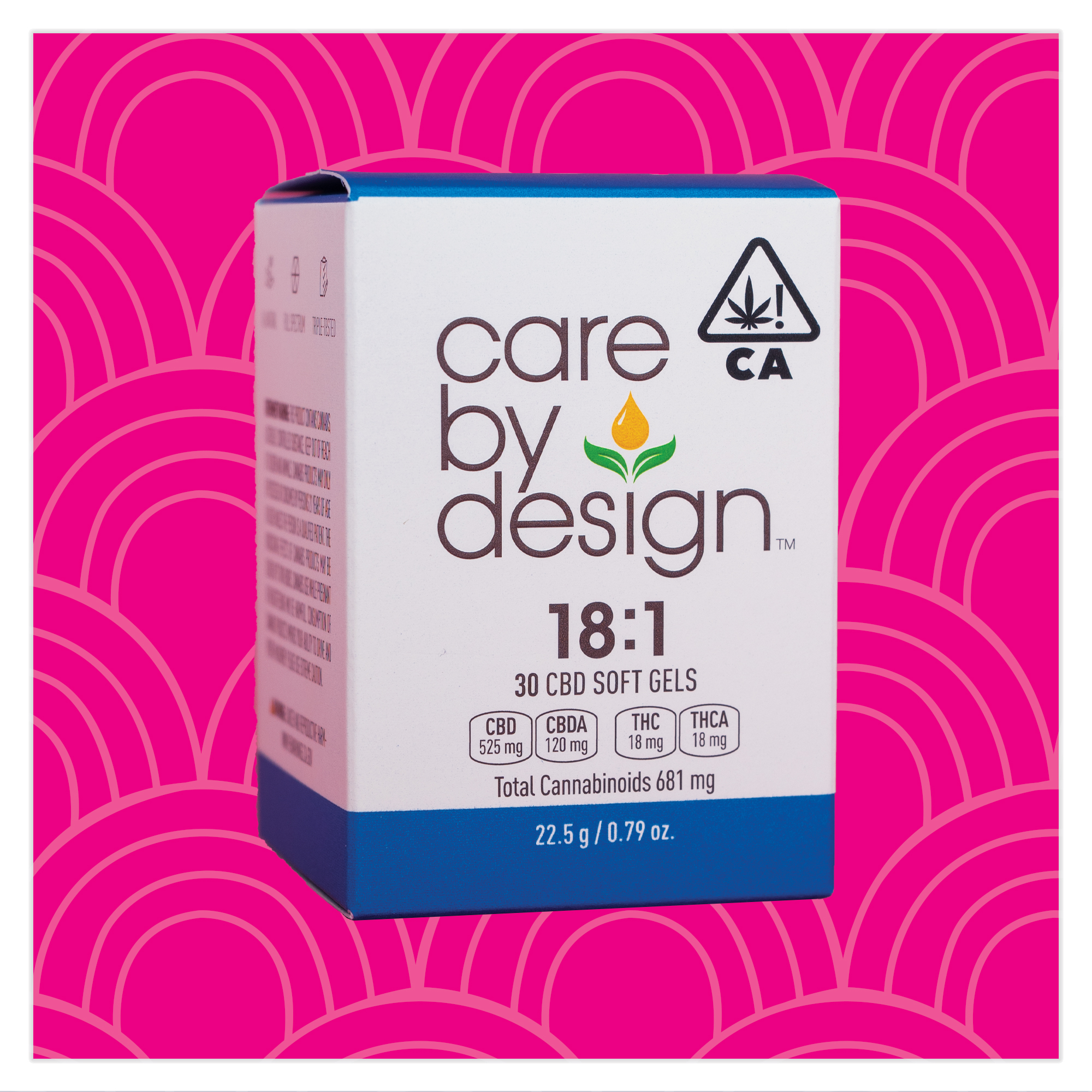 CARE BY DESIGN - Capsule - 18:1 - Soft Gel 30 Count - 10MG | Tropicanna |
