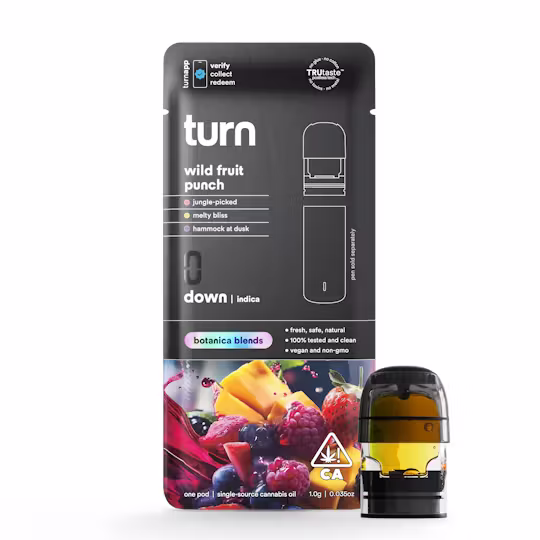 Turn Botanica Pod 1g Wild Fruit Punch