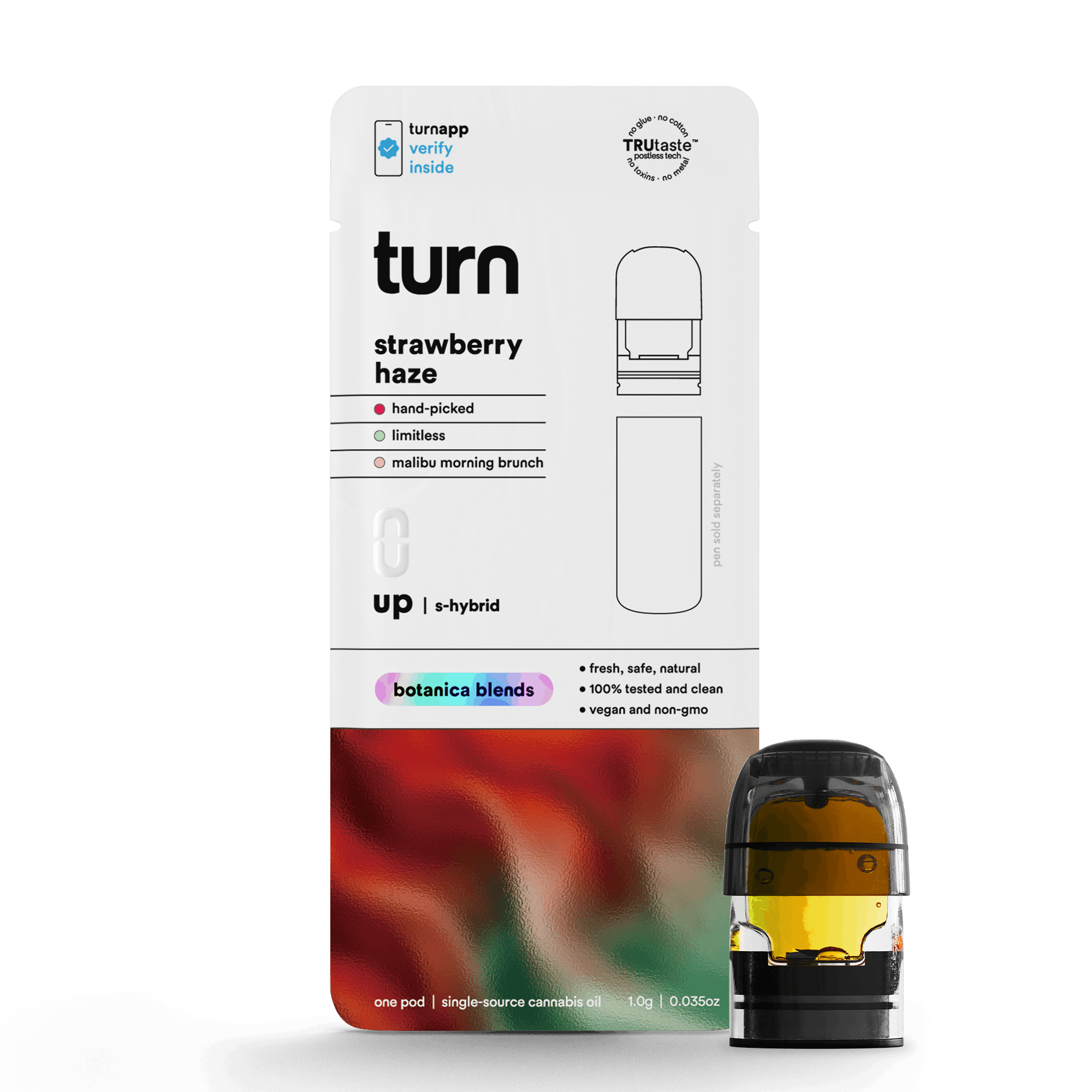 Turn Botanica Pod 1g Strawberry Haze