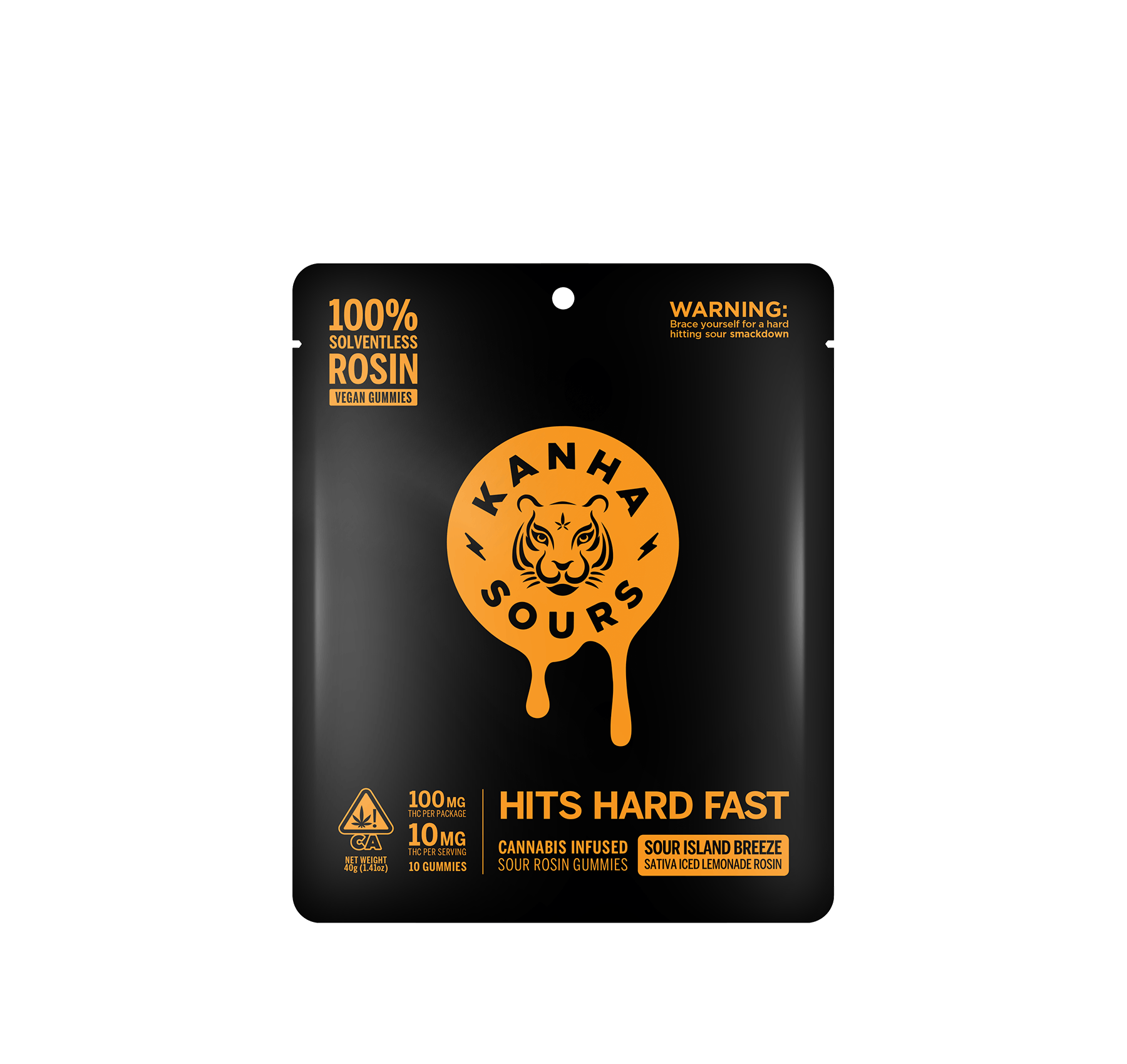 Kanha Rosin Gummies Sour Island Breeze