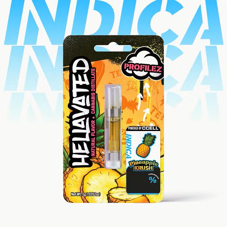 Hellavated Profilez Pineapple Krush Cartridge 1g