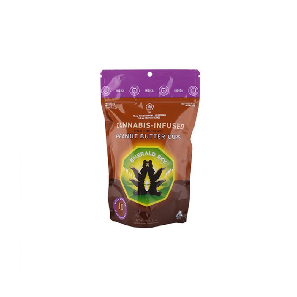 Emerald Sky: 20pk 100mg Indica Peanut Butter Cups - Emerald Sky
