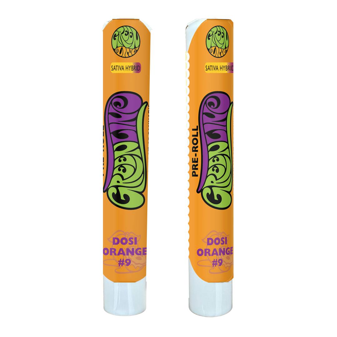 Green Line Preroll 1g Dosi-Orange #9