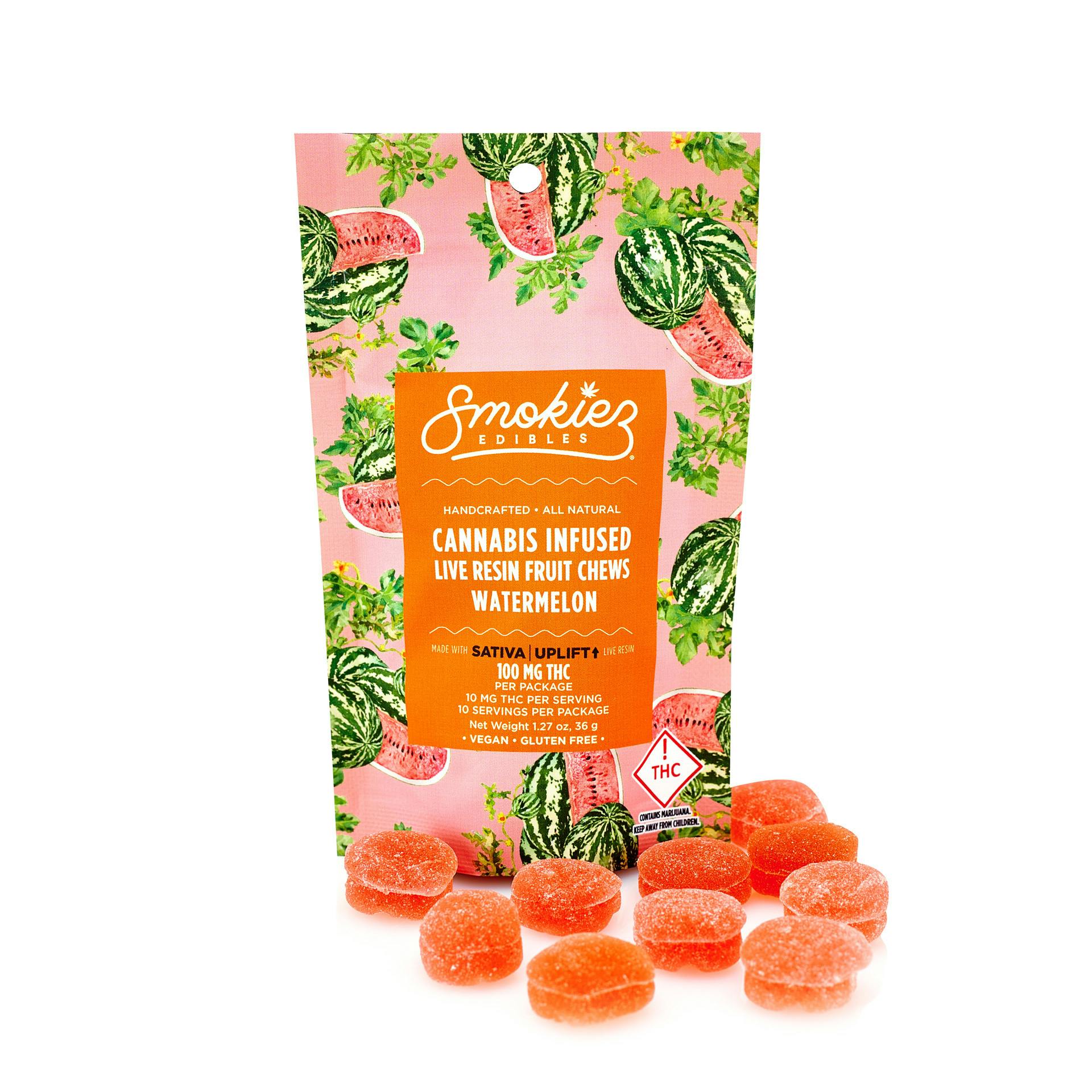 Smokiez - Edible - Sweet Watermelon - 20 Pack - 100mg