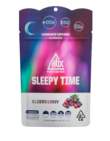 ABX - Edible: Sleepy Time Elderberry (Gummies) - 100mg