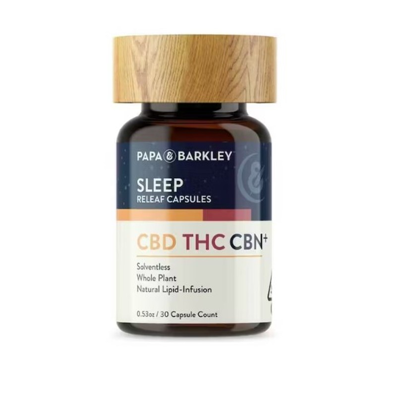 Papa & Barkley - CBD THC CBN - Sleep Releaf Capsules - 30CT