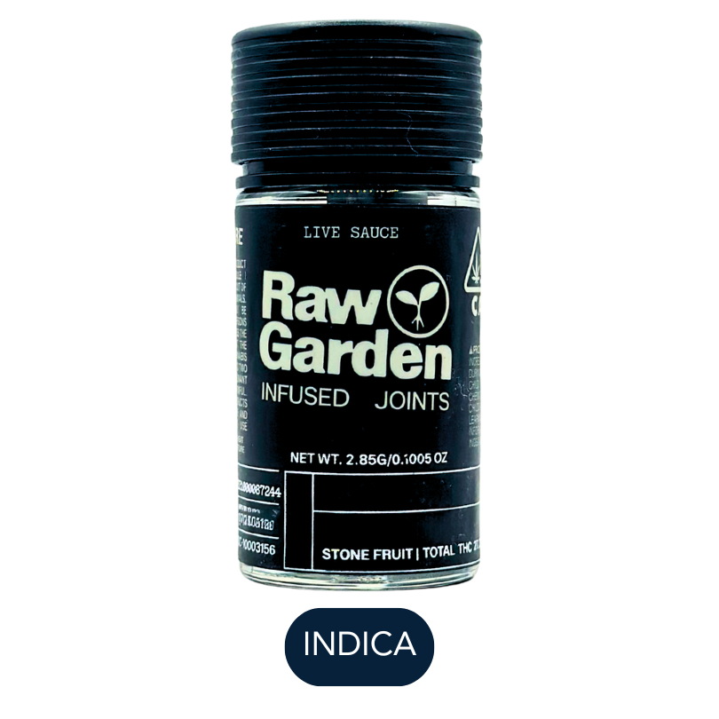 Raw Garden - Live Sauce - Secret Fire - Infused Preroll Pack - 5pk - 2.5g