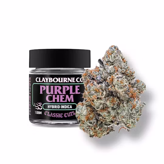 Claybourne 1g Purple Chem