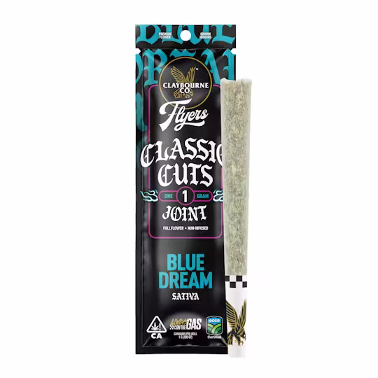 Claybourne Classic Cut 1g Preroll Blue Dream