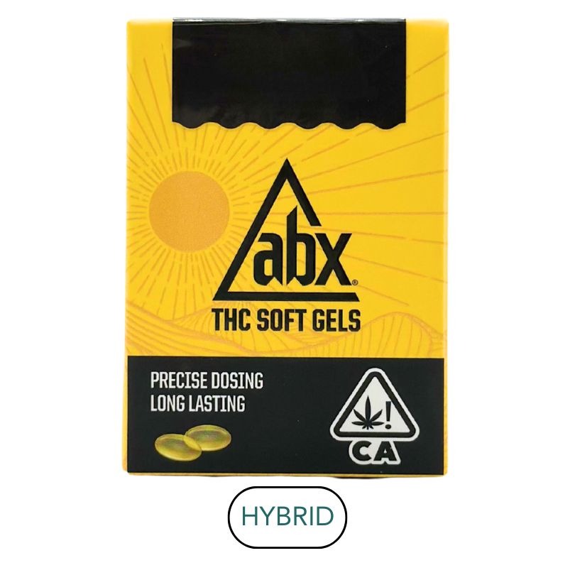 ABX - Soft Gels - 50mgTHC Each - Capsules - 10pk - 500mg
