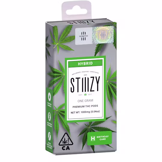 Stiiizy Pod 1g Birthday Cake