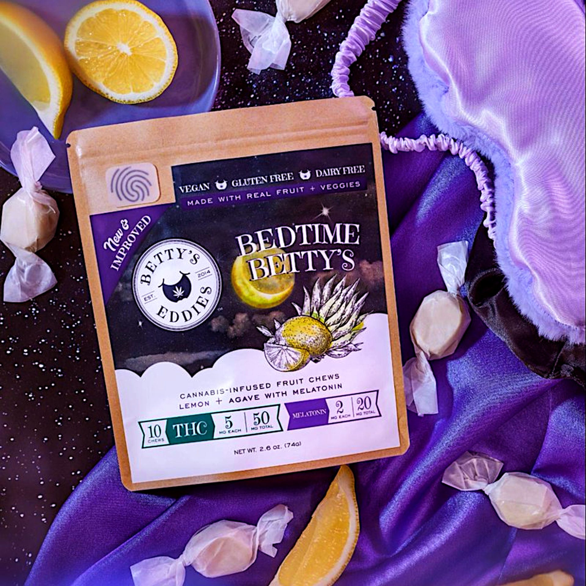 Bedtime Betty's Eddies 10PK | 50mg