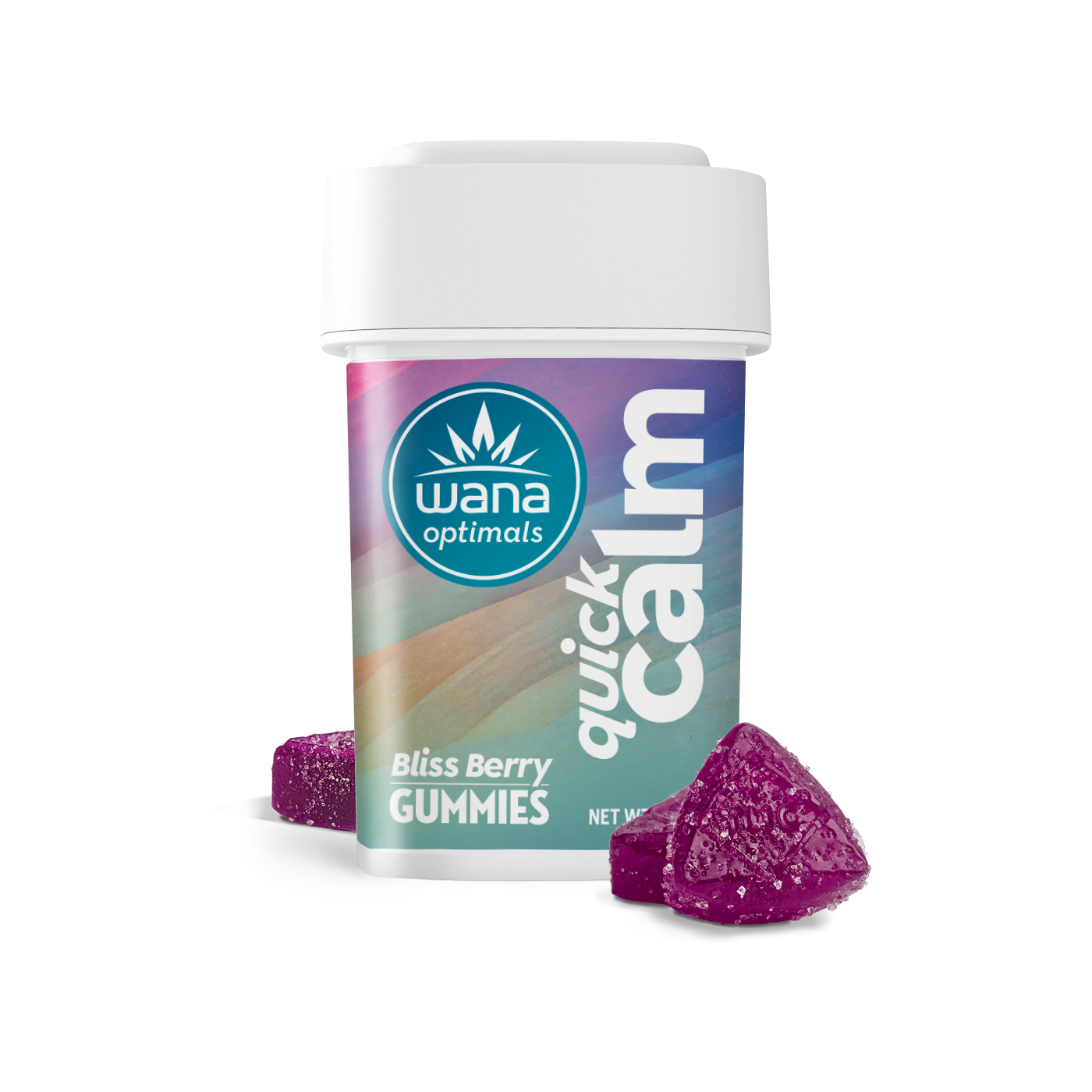 WANA - OPTIMAL QUICK BLISS BERRY CALM 10MG GUMMIES