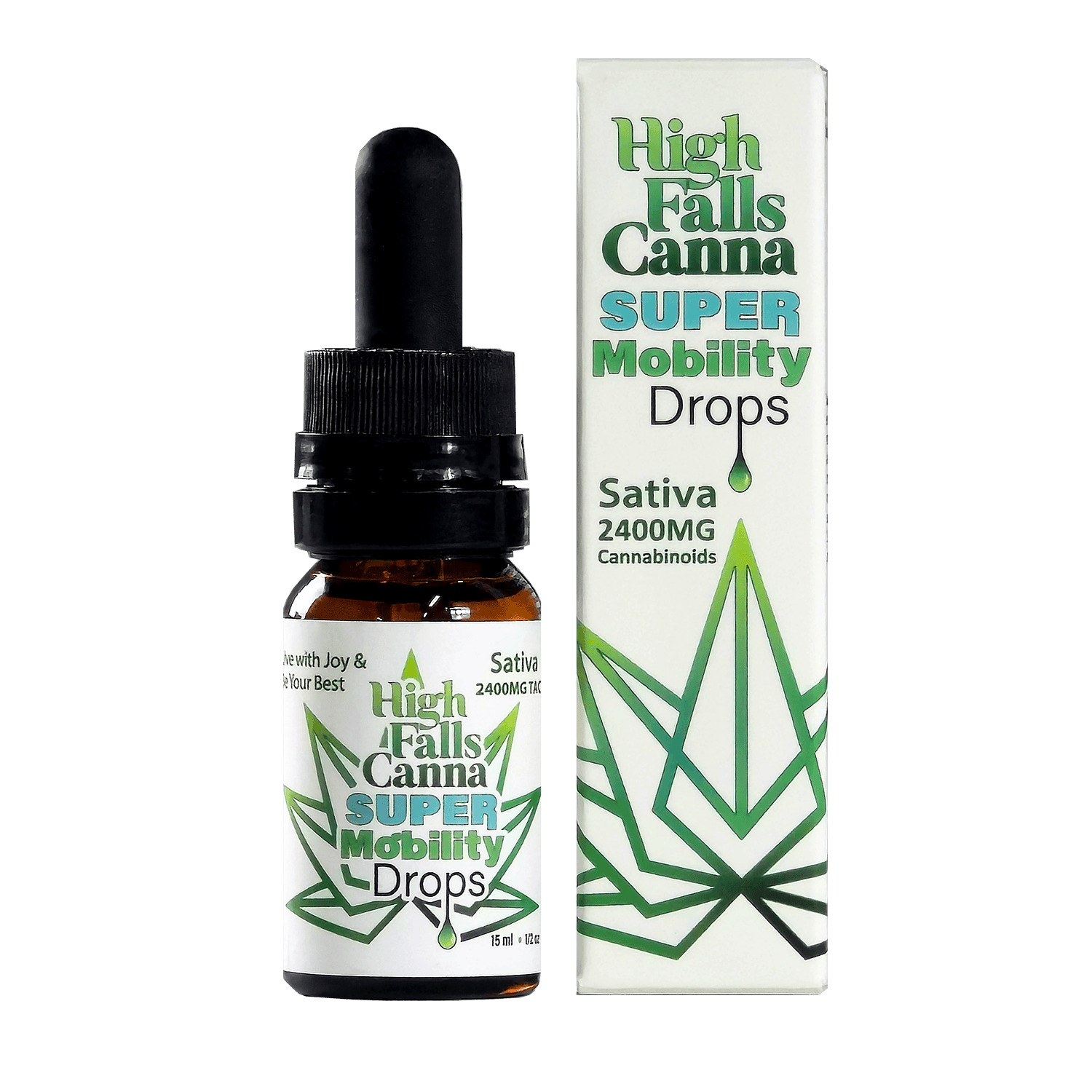 HIGH FALLS CANNA | "SUPER MOBILITY" Drops | 2400mg