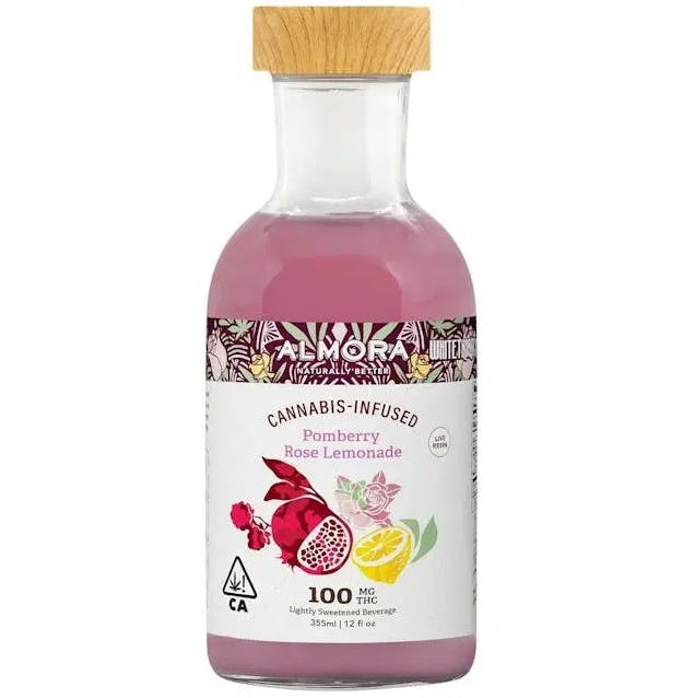 Almora Farm Lemonade 100mg - Pomberry Rose Lemonade