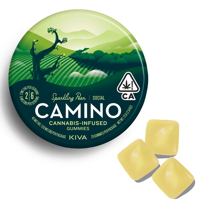 Camino - Edible: Sparkling Pear (1:3 THC:CBD) - 100mg