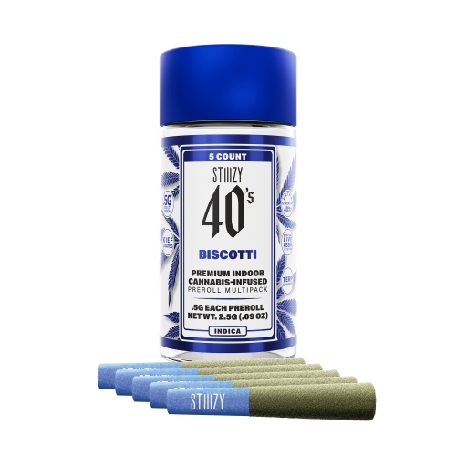 Biscotti | Infused Indoor 40's Mini Pre-Rolls | 2.5g