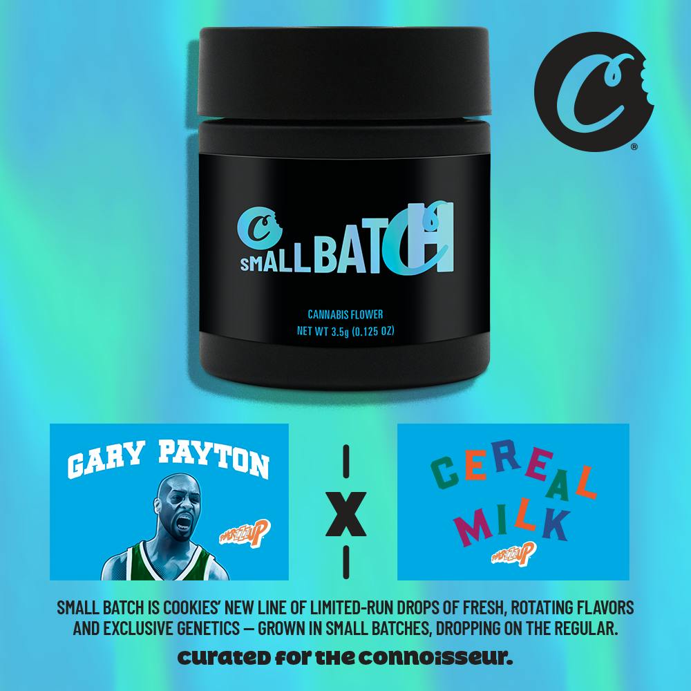 Cookies Small Batch | Gary Payton X Cereal Milk | 3.5g Flower