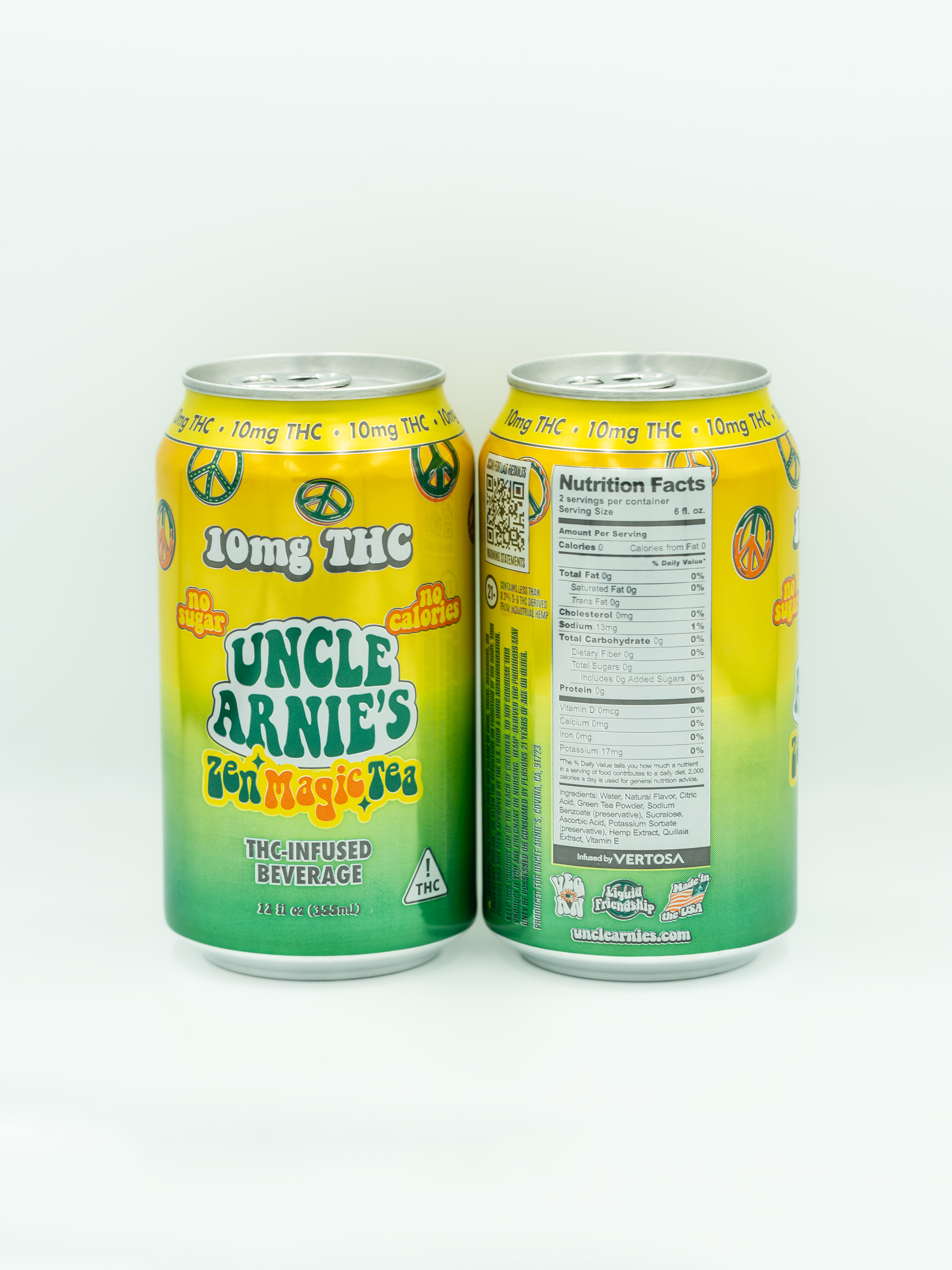 Uncle Arnie's | Zen Magic Tea THC Beverage | 10mg THC