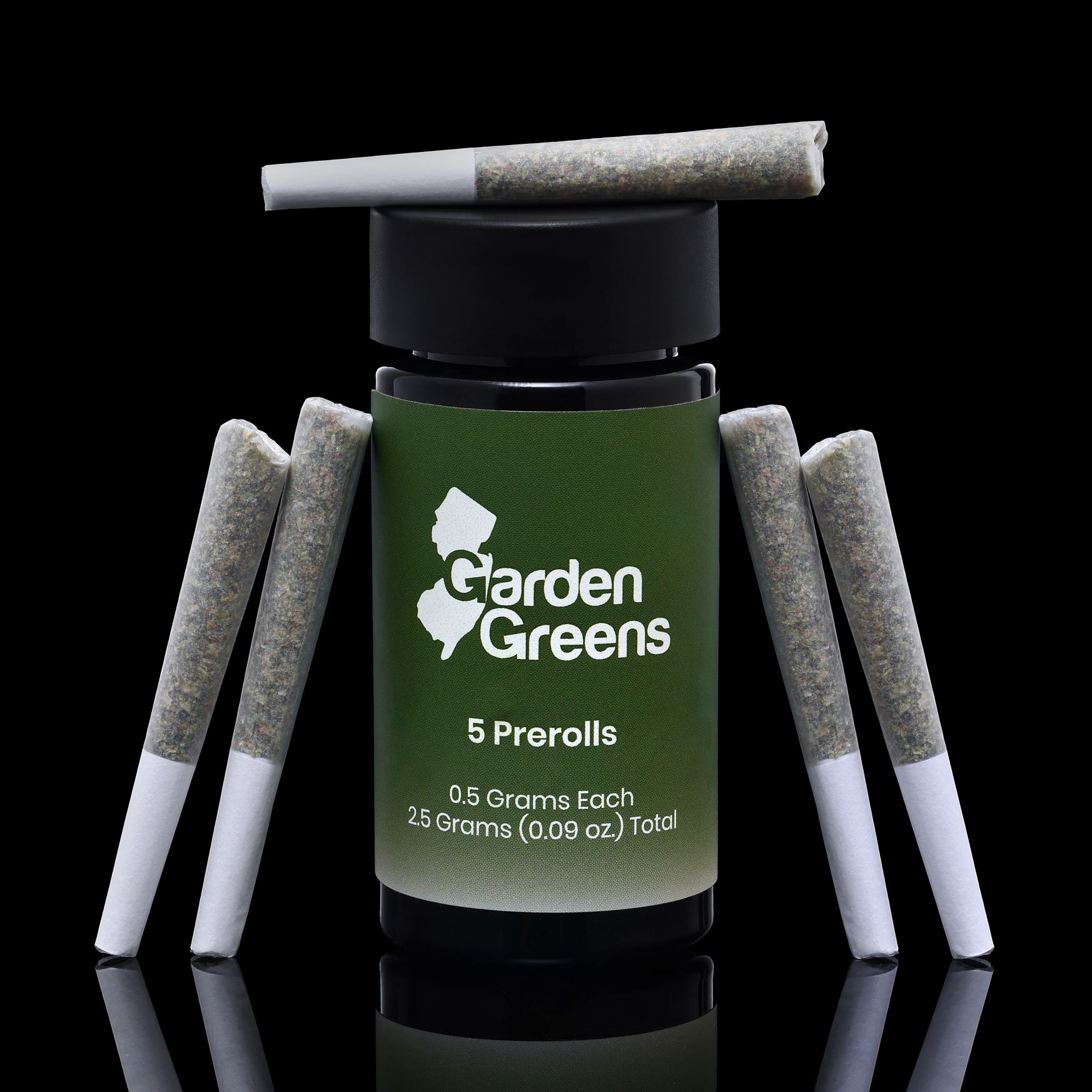 Garden Greens Tropical Treatz 1g Diamond Infused Preroll Prerolls
