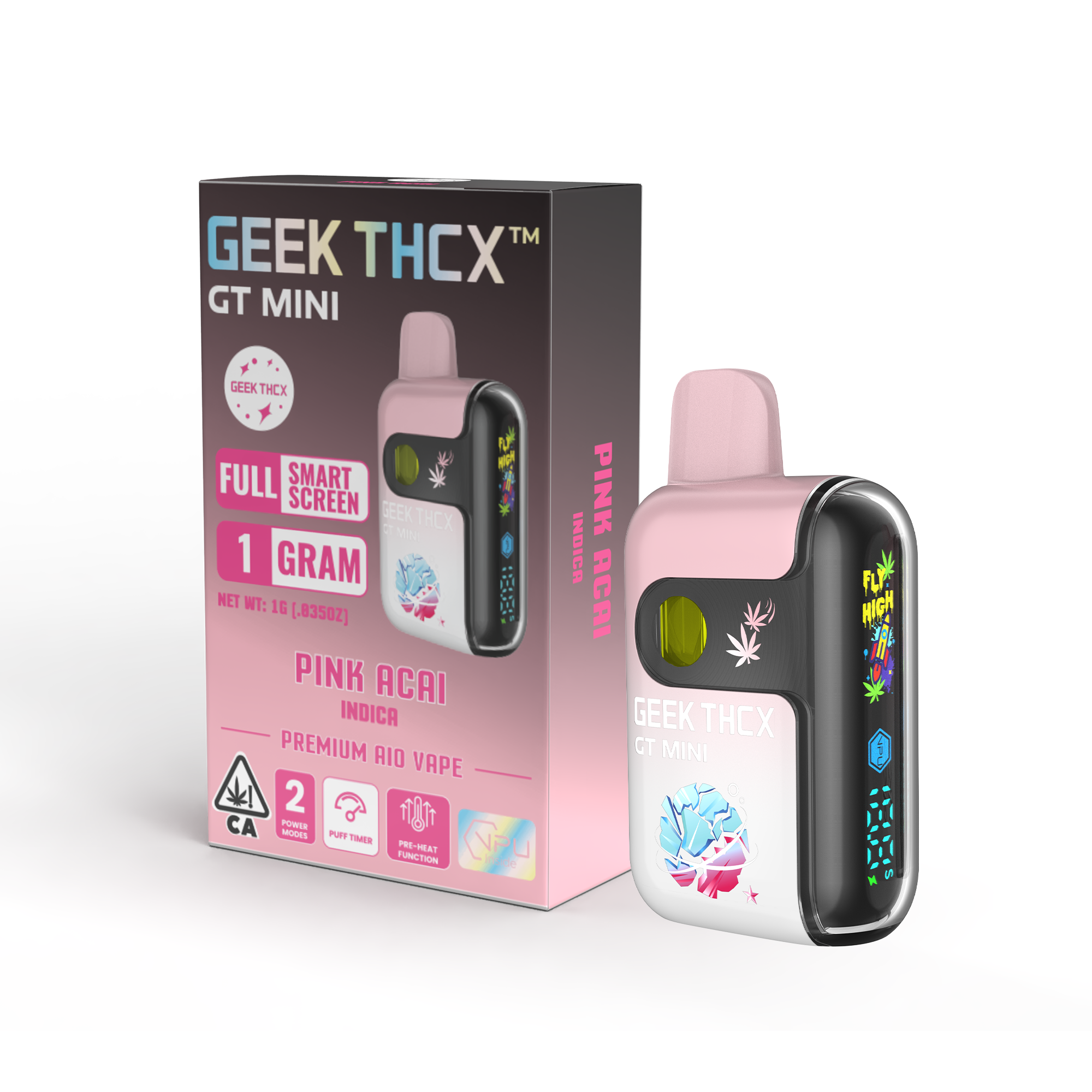 Geek THCX | Disposable | GT Mini | Pink Acai | 1g