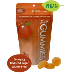 Peach Hybrid Gummies