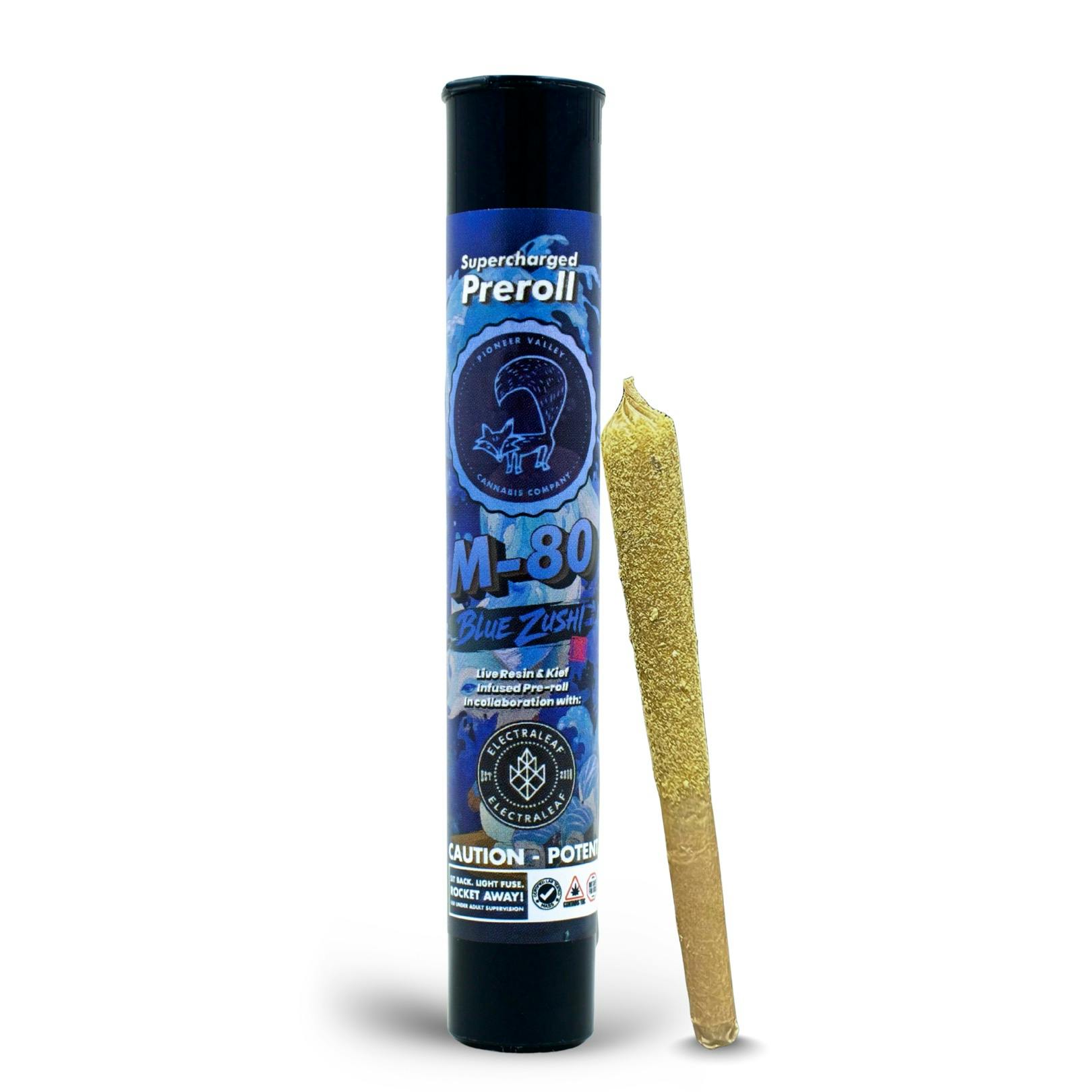 M-80 Blue Zushi 1g Infused Preroll