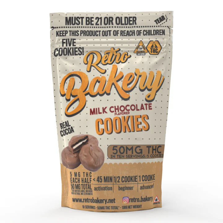 Chocolate Covered Cookies 10mg THC - 5 pack