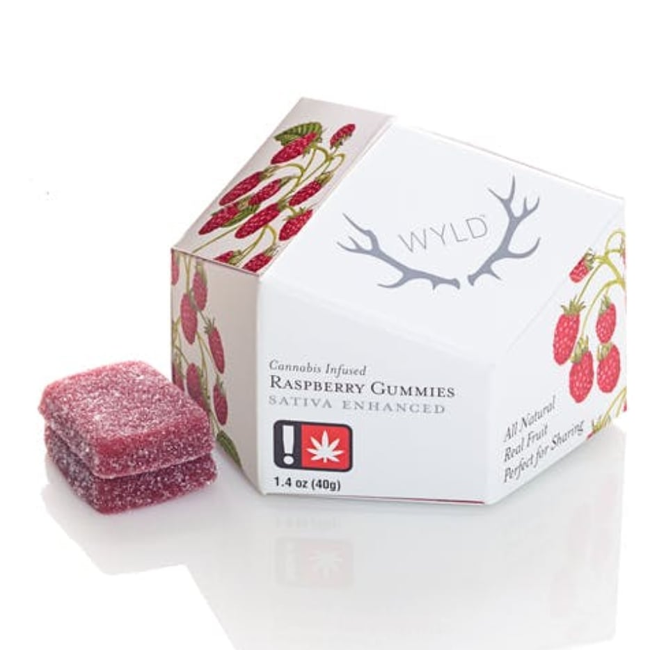 [WYLD] GUMMIES - 100mg - Raspberry (S)