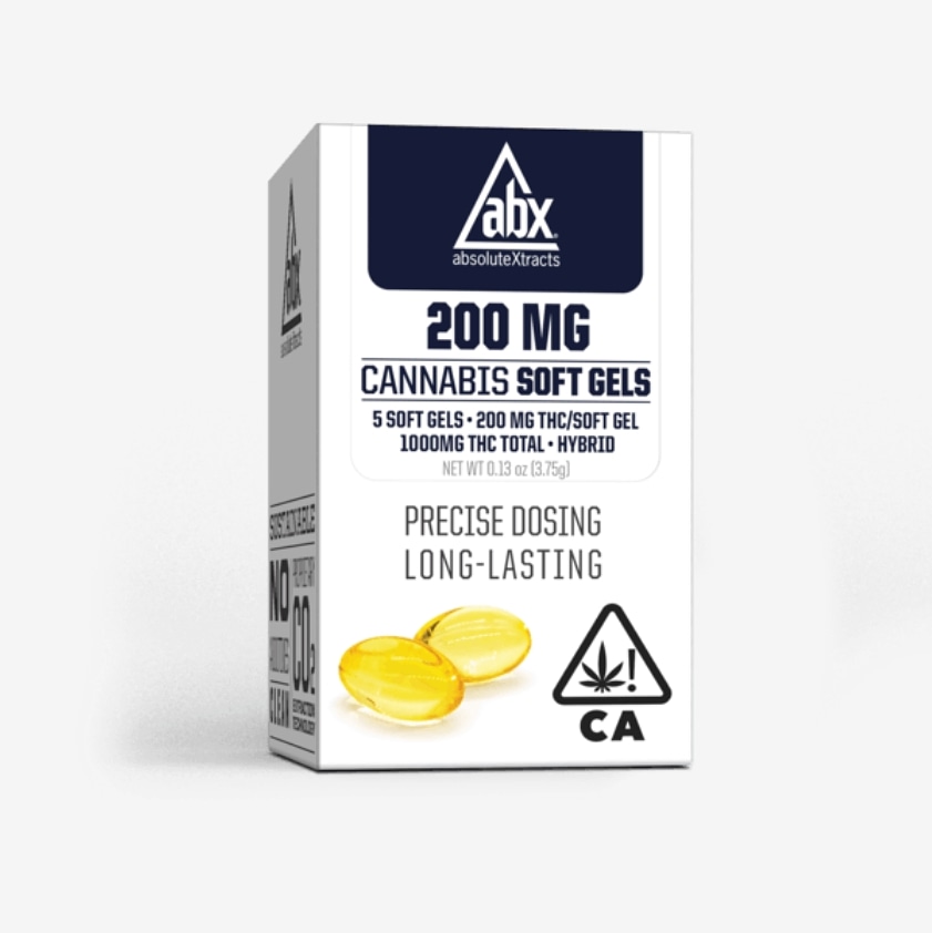 Cannabis Soft Gels 5-pack | 1000mg
